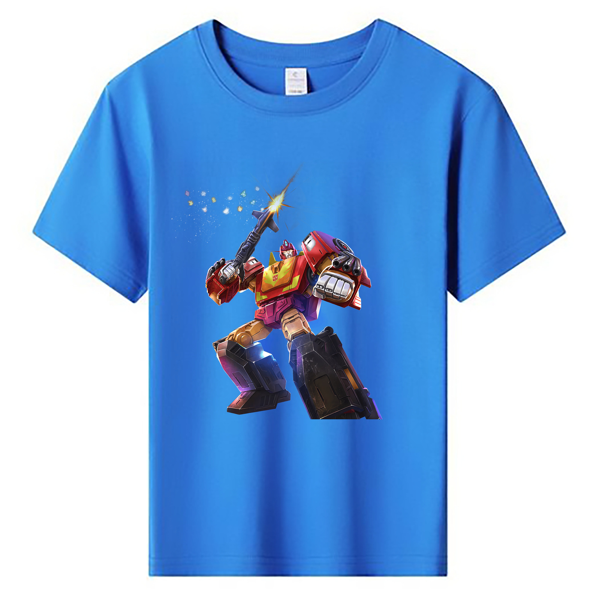 （画像用） Transformers トランスフォーマー 綿100％キッズTシャツ（フロントプリント）